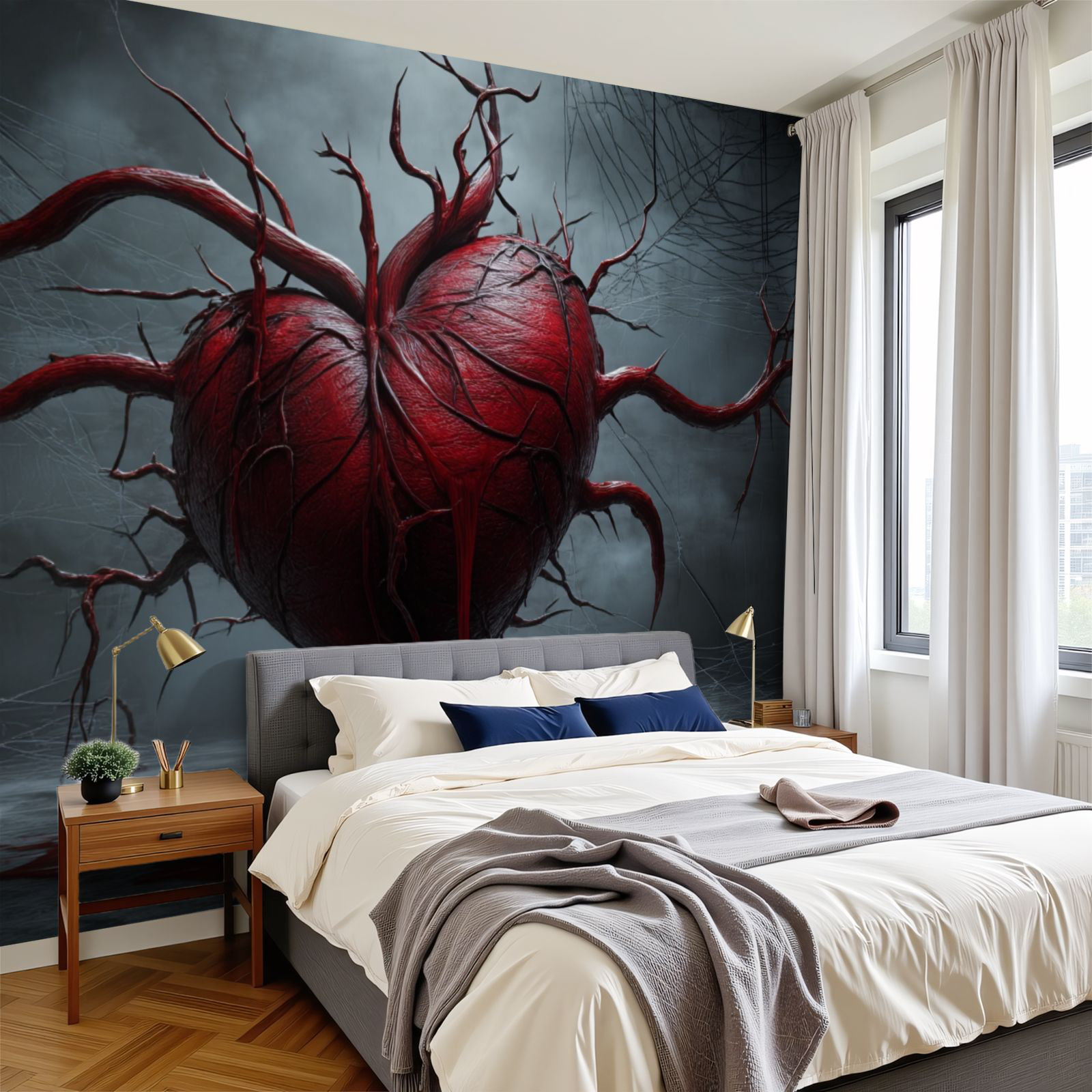 Red Barrel Studio® Peel and Stick Wallpaper 144" W x 100" H Modern Self ...